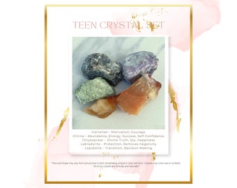 Juego de cristal para adolescentes