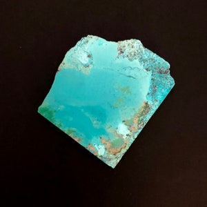 Enorme rebanada de Shattuckite, 53mm-46x50x52mm-7mm, Collector Shattuckite, Perfectamente pulido y cortado en ambos lados, Piedra curativa