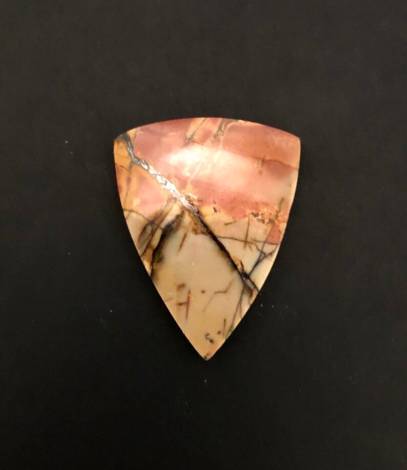 Dynasty Jasper Cabochon VERY BEAUTIFUL! Designer Cabochon 40x30x6mm Designer Jasper Cabochon Perfect Polish on two sides