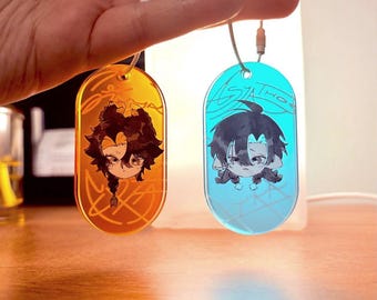 IKA GINYA acrylic tag charms