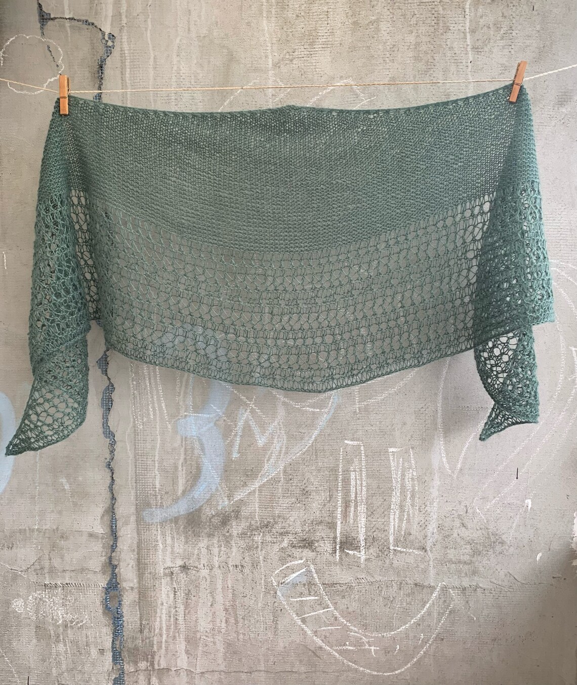 knitted shawl for ladies