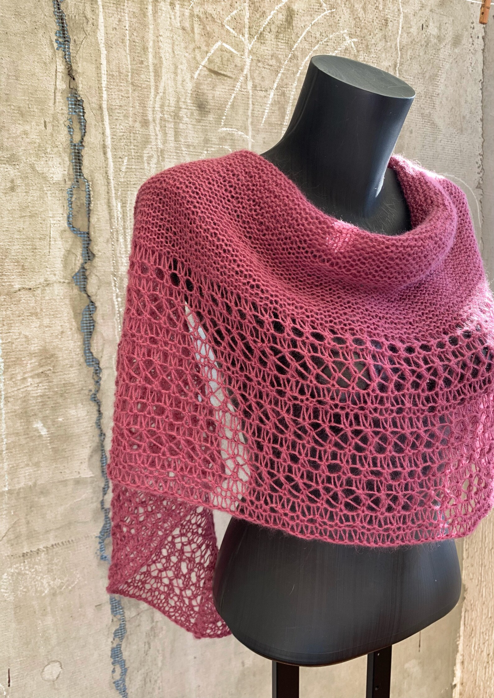 womens knit shawl