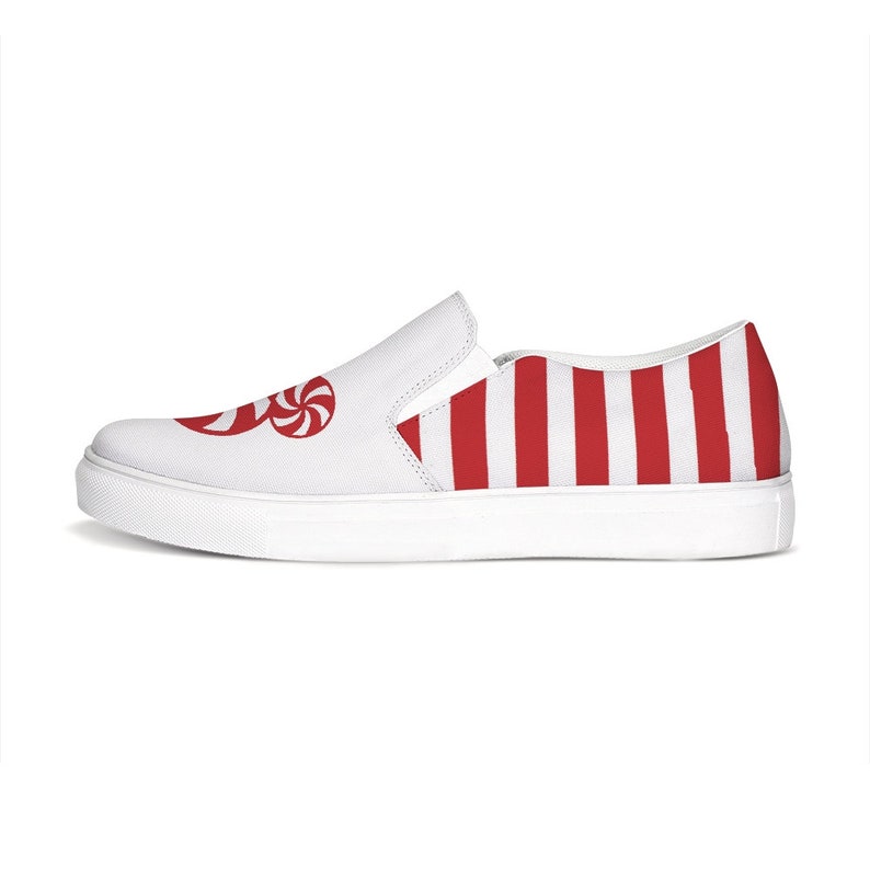 Peppermint Mouse Holiday Slip-On Canvas Shoe peppermint/_group