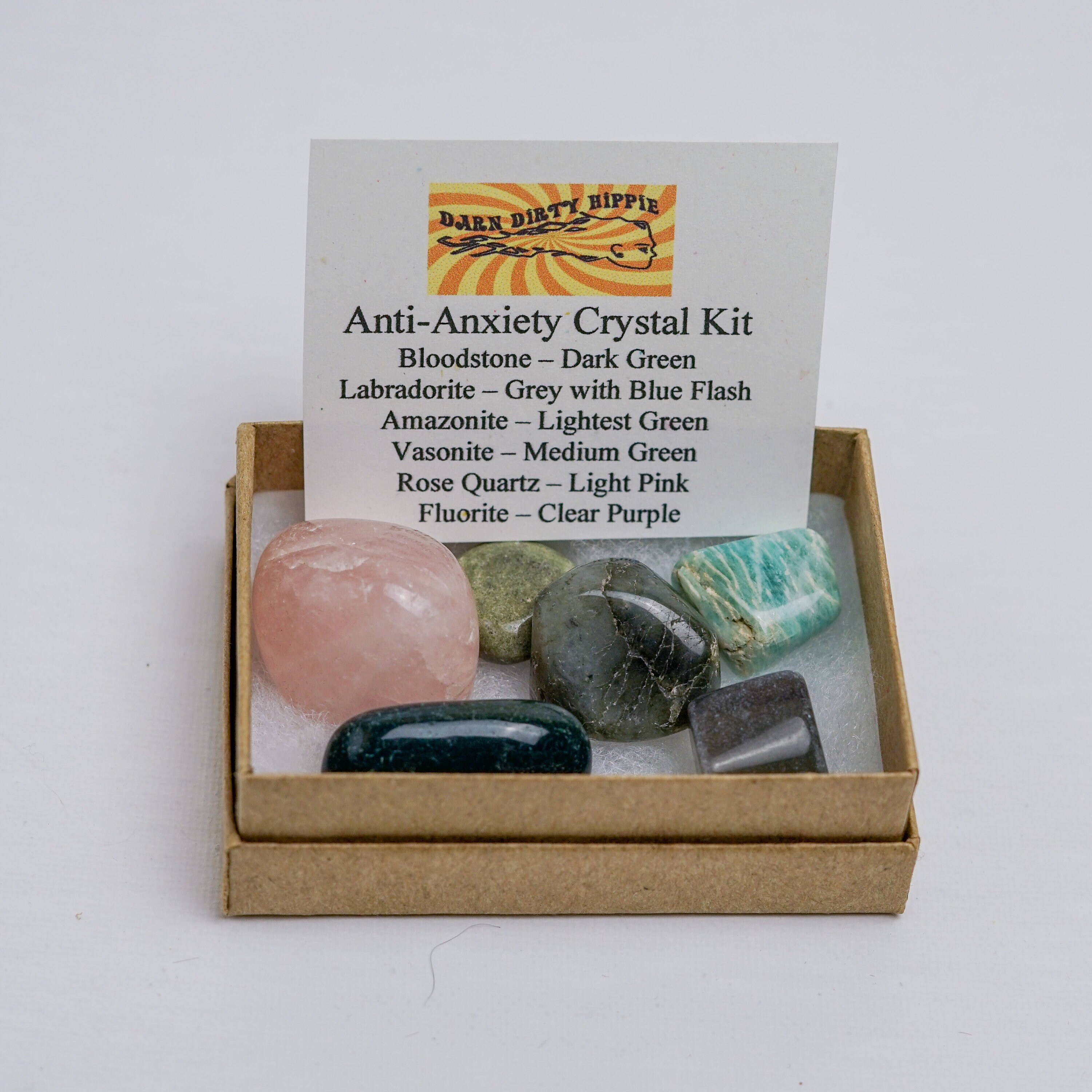 AntiAnxiety Crystal Kit Anxiety Crystals Crystal Healing Etsy