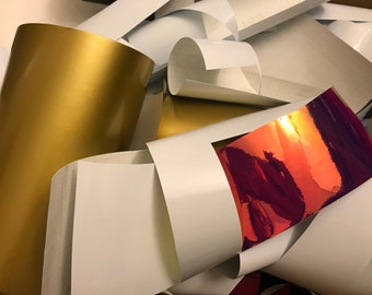 VENTE !! Sac de récupération des déchets de vinyle de 3,5 lb / déchets de vinyle à transfert thermique en vinyle