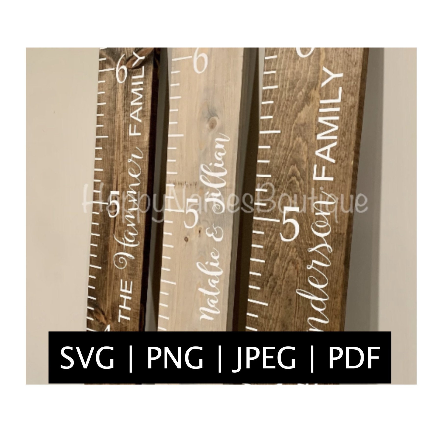 Small Ruler Outline Cut File Svg, Png, Pdf, Dxf, Eps for Cutting