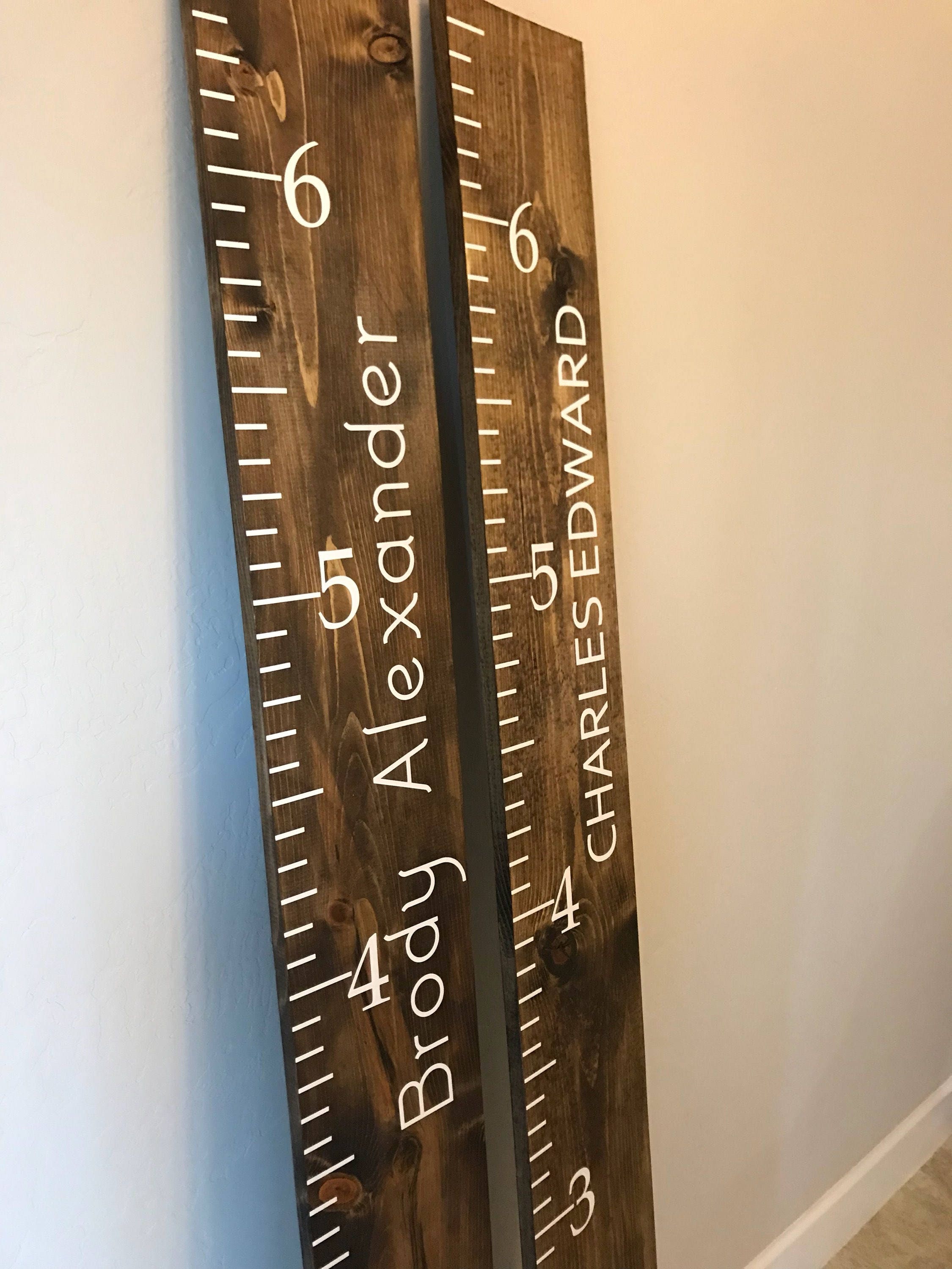 Growth Ruler / Giant Growth Ruler / Baby Shower Gift / - Etsy