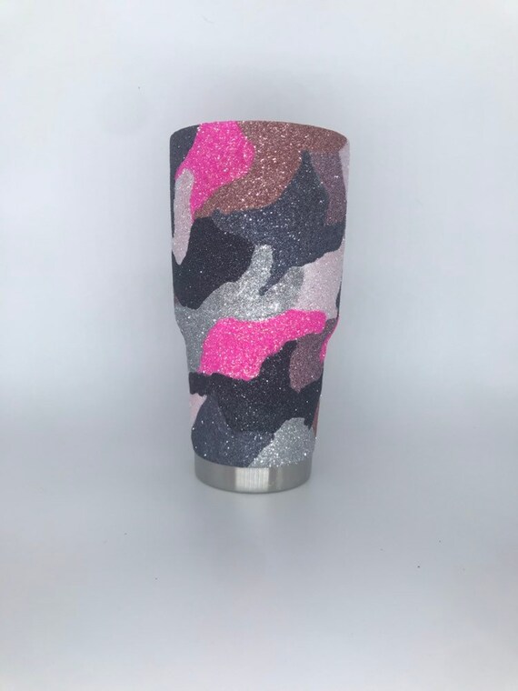 pink camo yeti tumbler