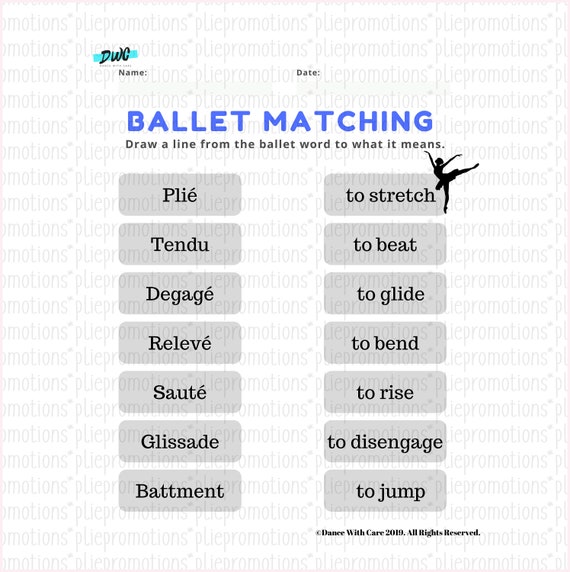 ballet-class-worksheet-ballet-resources-ballet-terminology-etsy