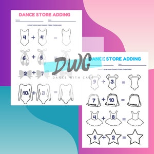 Acro Dance Worksheet, Dance Teacher, Dance Download, Dance Gift, Dance ...