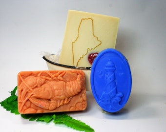 Maine Soap Set, Maine Gift, Maine Souvenir, Maine Themed Gift, Moving to Maine Gift, Visit Maine, Maine Lighthouses