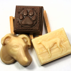 Greyhound Soap Set, Gift for Greyhound Owner, Greyhound Memorial Gift, Greyhound Lover Soap Set