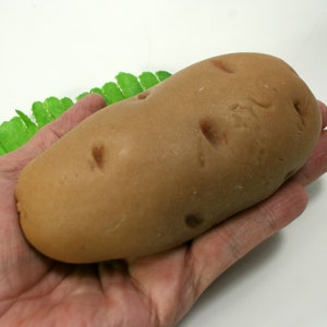 BIG  Potato Soap, Realistic Looking Potato Shaped Handcrafted Soap, Funny Gift for Potato Lover, Office Party Gift, Friend Prank Gift