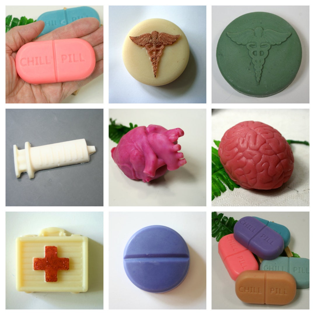 Nurse Soaps Medical Themed Soaps Nurse Appreciation Soaps Etsy