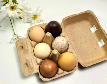 Egg Soap Set: Chicken Lover Gift, Farmhouse Decor