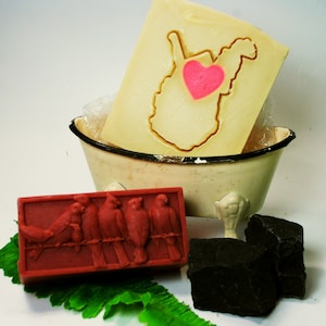 West Virginia Soap Set, West Virginia Gift, West Virginia Souvenir, West Virginia Themed Gift, Moving to West Virginia Gift