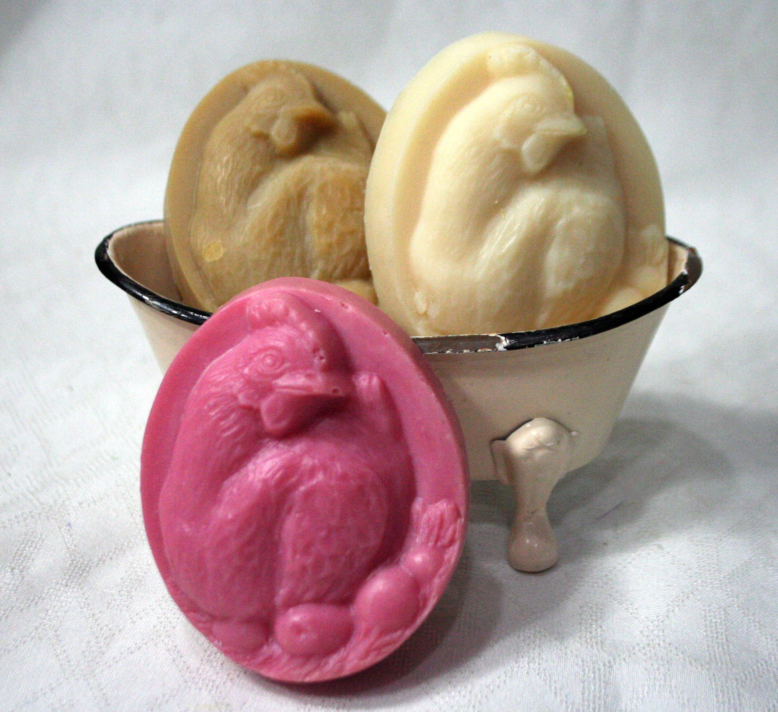 Chicken Soap Hen and Eggs Chicken Themed Hand Crafted Cold Etsy