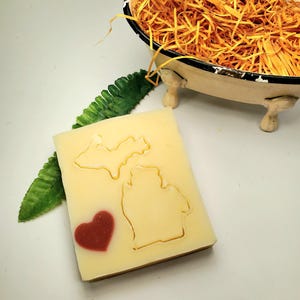 Michigan Soap Stocking Stuffer, Michigan Gift, Michigan Souvenir, Moving to Michigan Gift, Visit Michigan, The Mitten State Gift