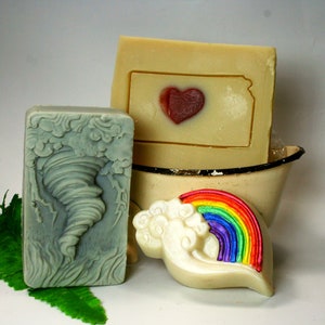 Kansas Soap Set, Kansas Gift, Kansas Souvenir, Kansas Themed Gift, Moving to Kansas Gift, Visit Kansas