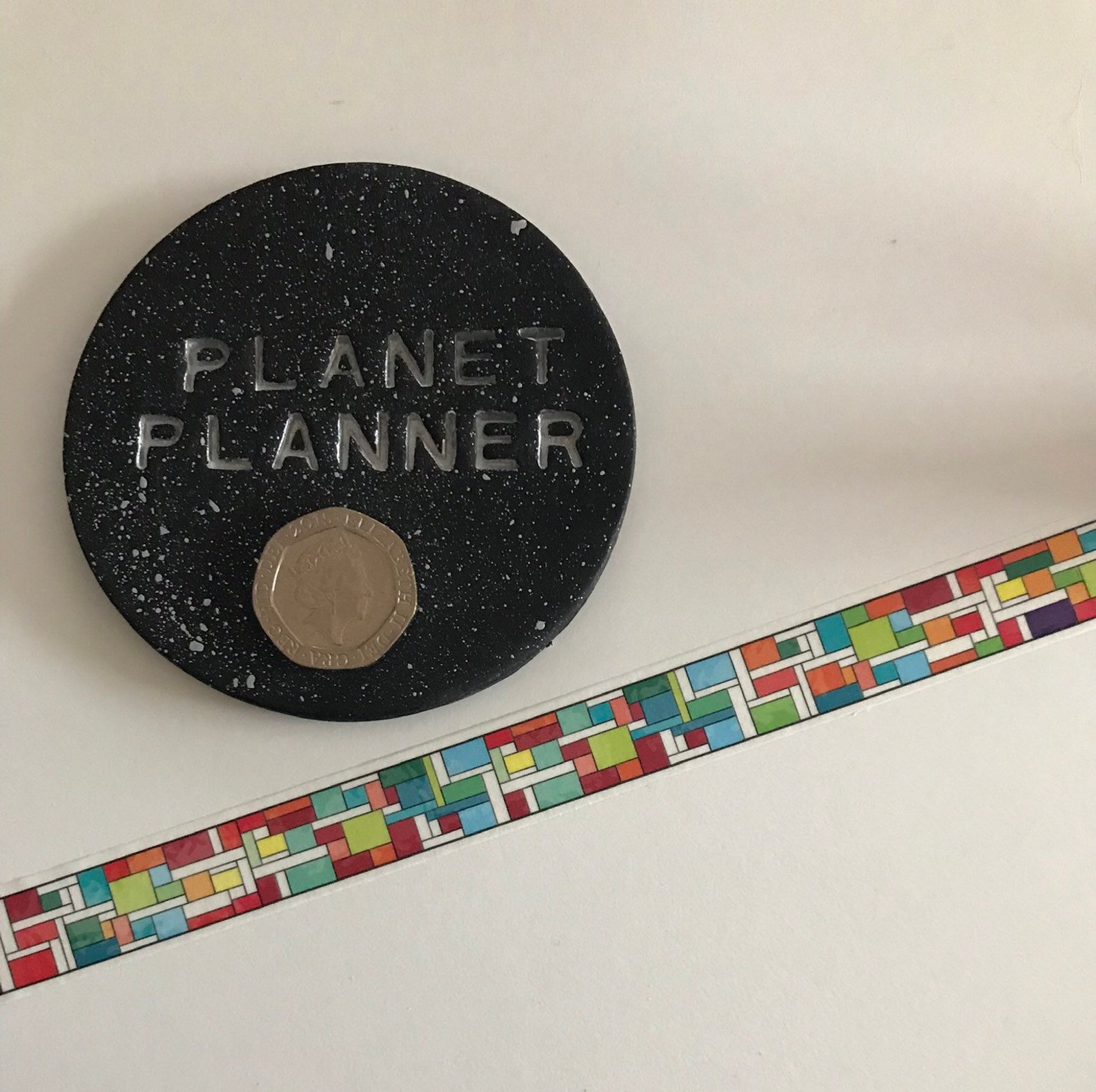 Geometric Washi Tape Stained Glass Washi Harlequin Washi Etsy