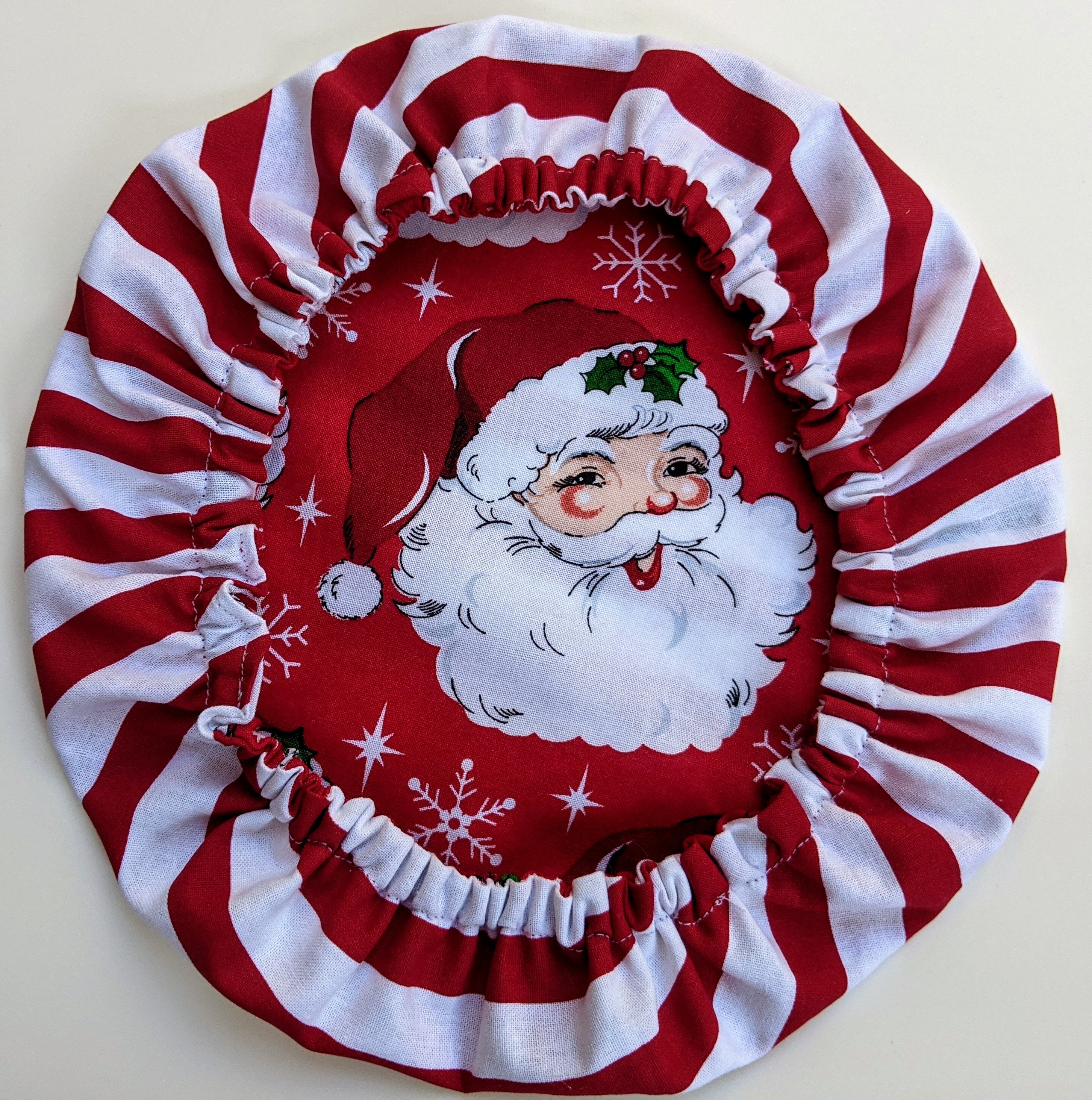 Jolly Santa Stand Mixer Bowl Cover Reversible 