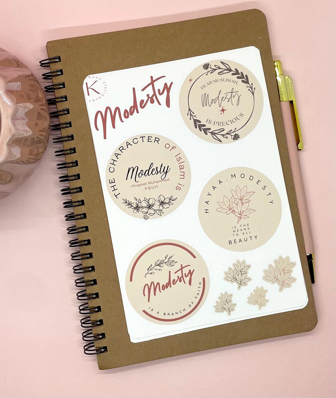 Modesty Sticker Islam Modesty Islamic Quote Sticker Sheet, Muslim Stickers, Islamic Art ...