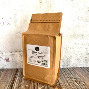 Matear Organic Yerba Mate - Usda Certified by Ccof  New weight 1 Kg// 2.2 lbs!