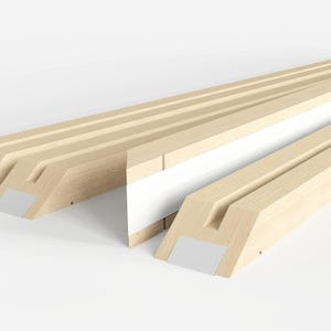 DIY Canvas Frame Kit: Pine Wood Bar, Easy Assembly, Handmade in Texas