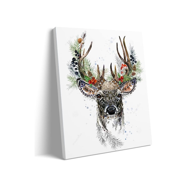 Plastic Canvas Deer Etsy