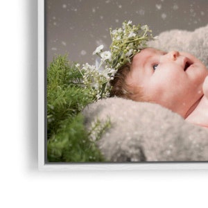 Personalized Photo on Canvas Prints With Floating Frames 4 colors image 6