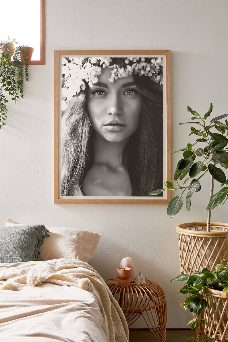 Mother Earth Print, Mother Nature Poster, Gaia Nature Goddess Wall Art ...