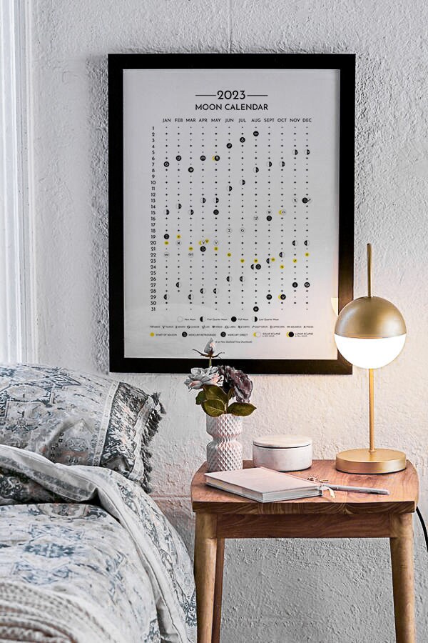 New Zealand Moon Calendar 2023 Auckland Lunar Calendar 2023 Etsy Canada