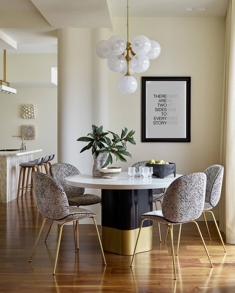 Two Sides Poster Two sides quote Print There are two sides image 8