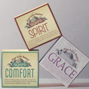 True Love Honey Handmade Luxury Soaps (3-Pack)