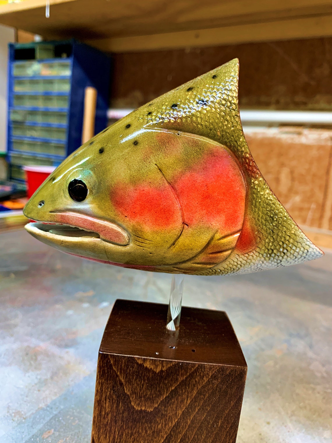 Cutthroat Trout, Fish Art, Fish Carving, Fly Fishing, Fish ...
