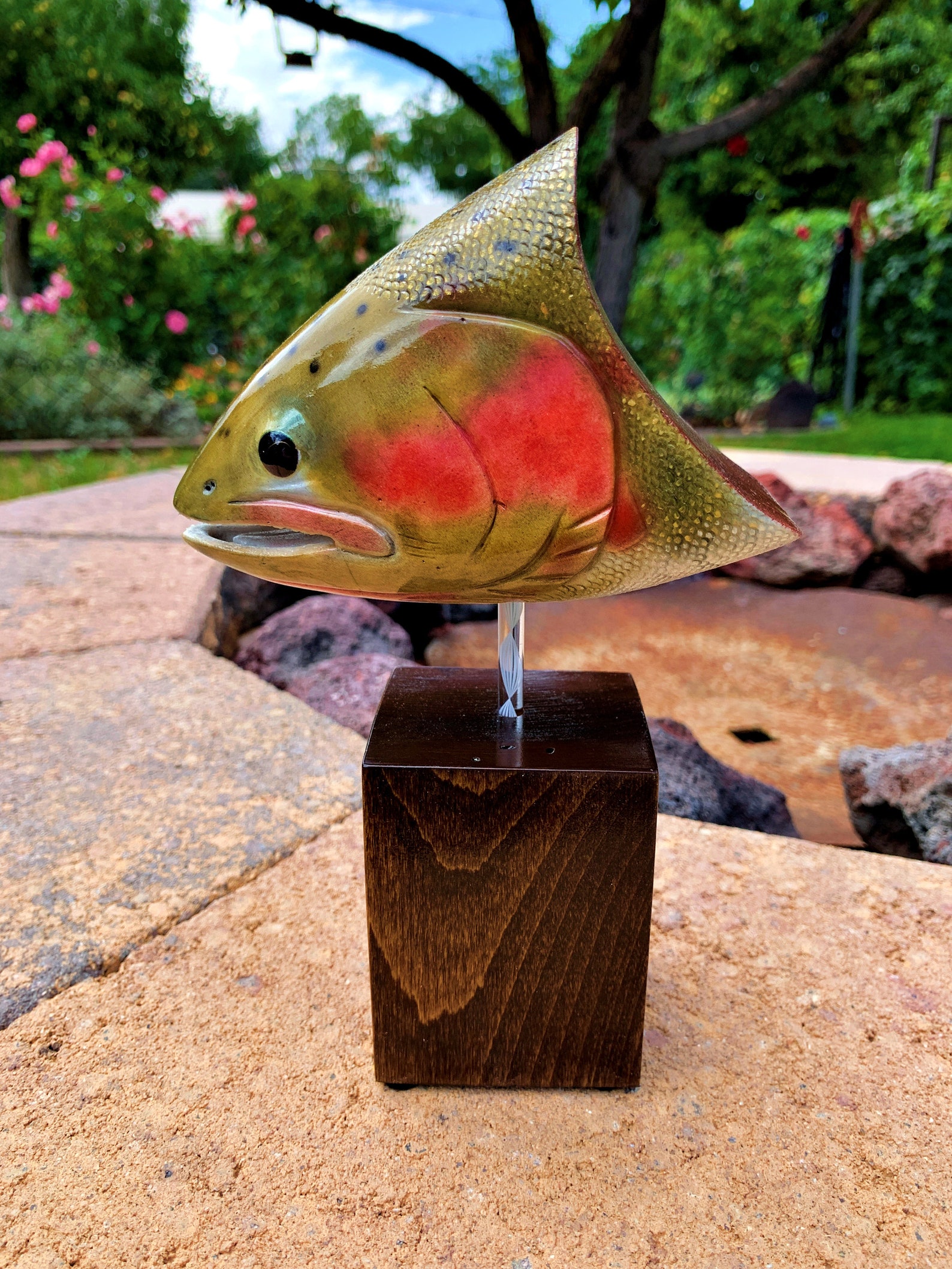 Cutthroat Trout, Fish Art, Fish Carving, Fly Fishing, Fish ...