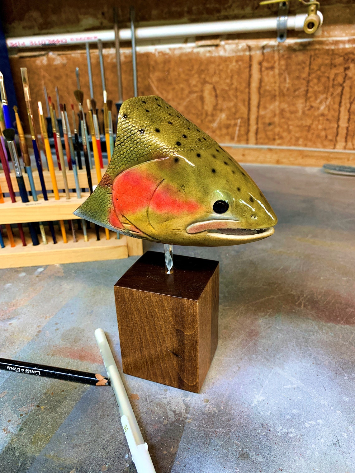 Cutthroat Trout, Fish Art, Fish Carving, Fly Fishing, Fish ...