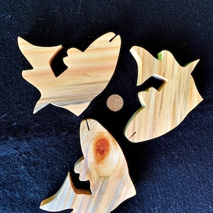Fish replica wall hanging, fishing art, wildlife art,  wood art, trout, wall décor, fly fishing