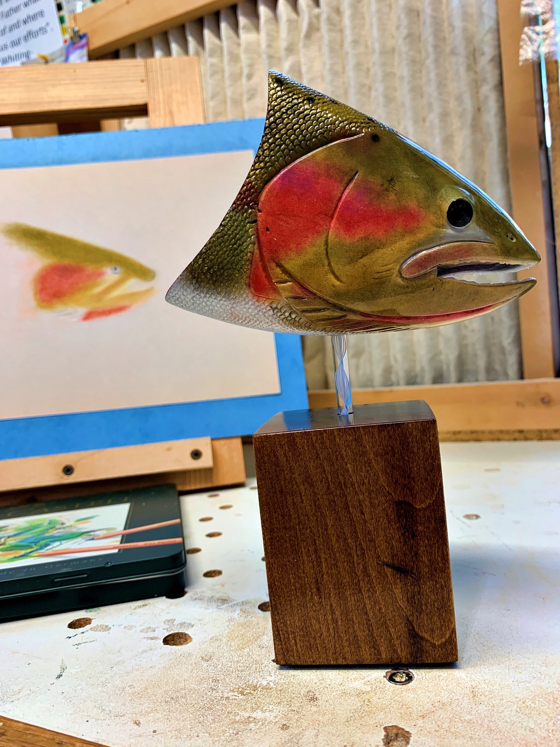 Cutthroat Trout, Fish Art, Fish Carving, Fly Fishing, Fish ...
