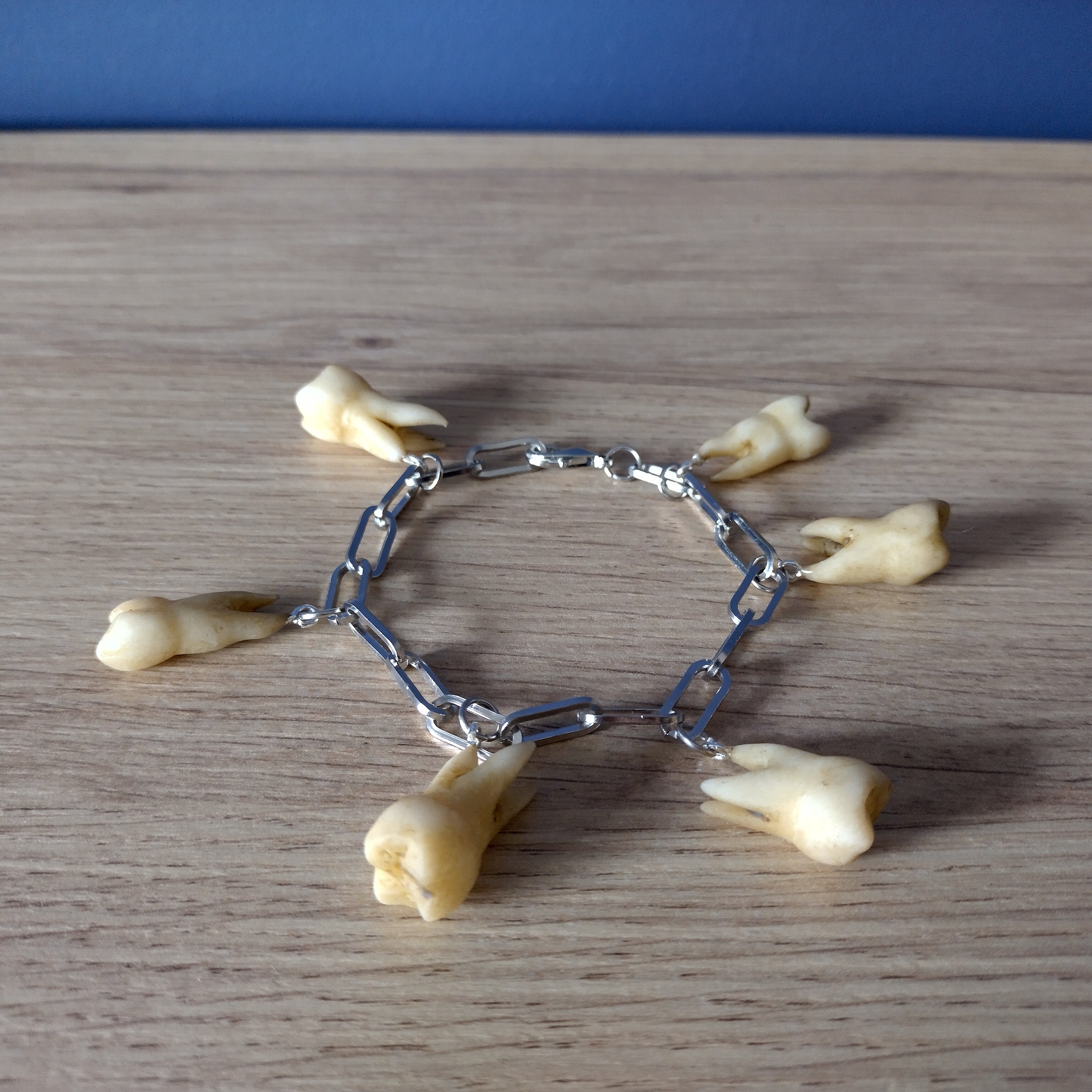 Strangers from Hell human teeth bracelet replica prop oddity