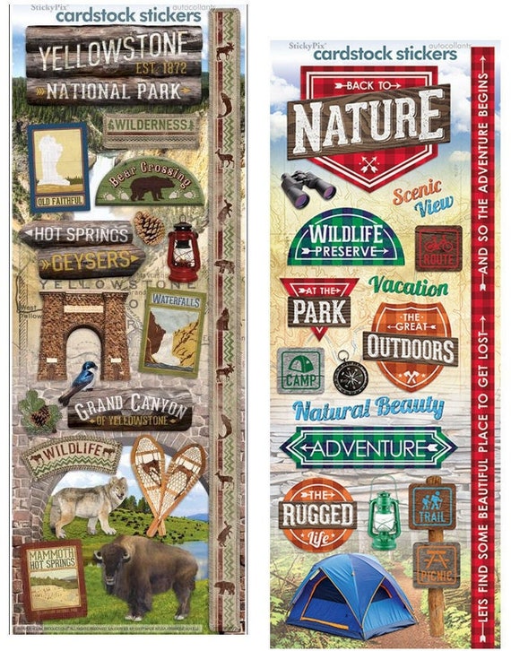 One with Nature Sticker Sheet