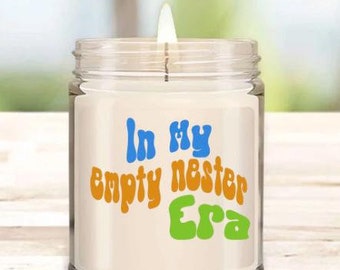 Empty Nester Era Candle, Vanilla Scented Soy Candle