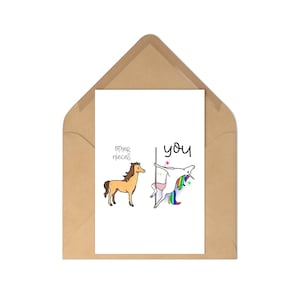 Other nieces You Card for niece Card for niece Birthday card for niece Greeting card Personalized card for niece