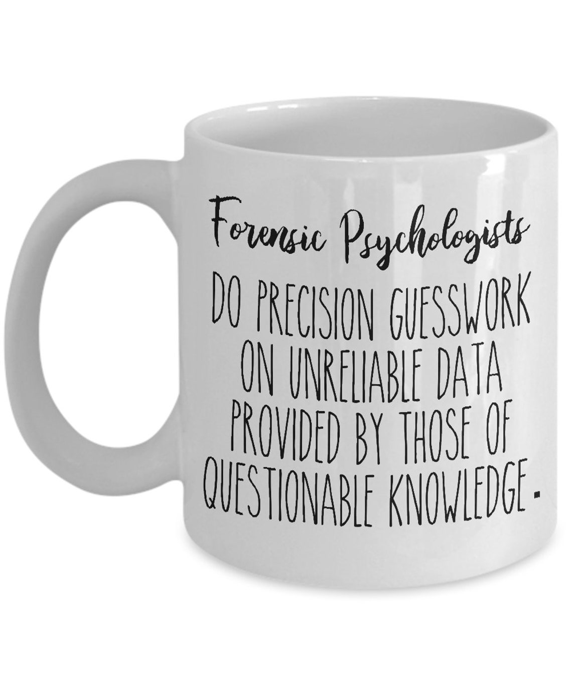 Forensic Psychologist Gifts Forensic Psychology Coffee Mug Etsy