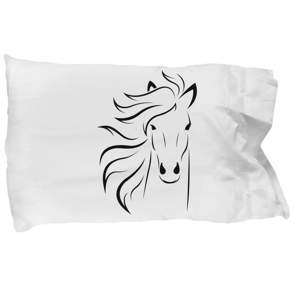 Horse Pillow Etsy