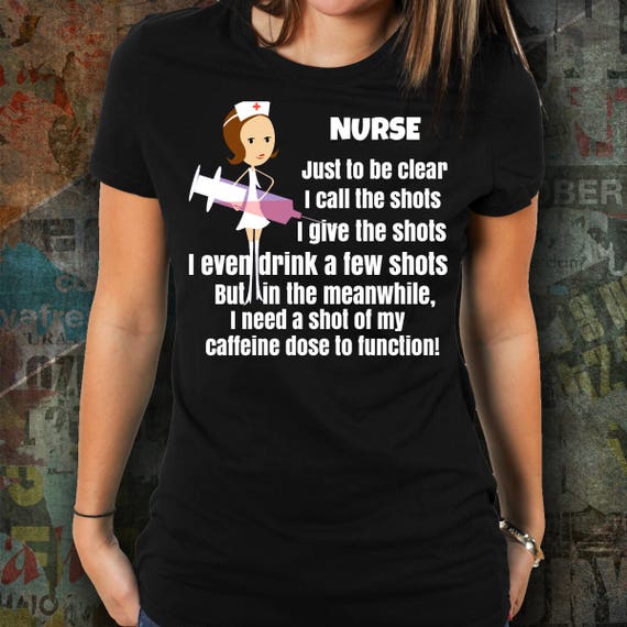 Funny Nurse Shirts, Nurse Gift, Nursing Student, Nurse, I Call the Shots, I  Give the Shots. Gift for Nurse, Medicine, Women\'s Tee Shirt - Etsy
