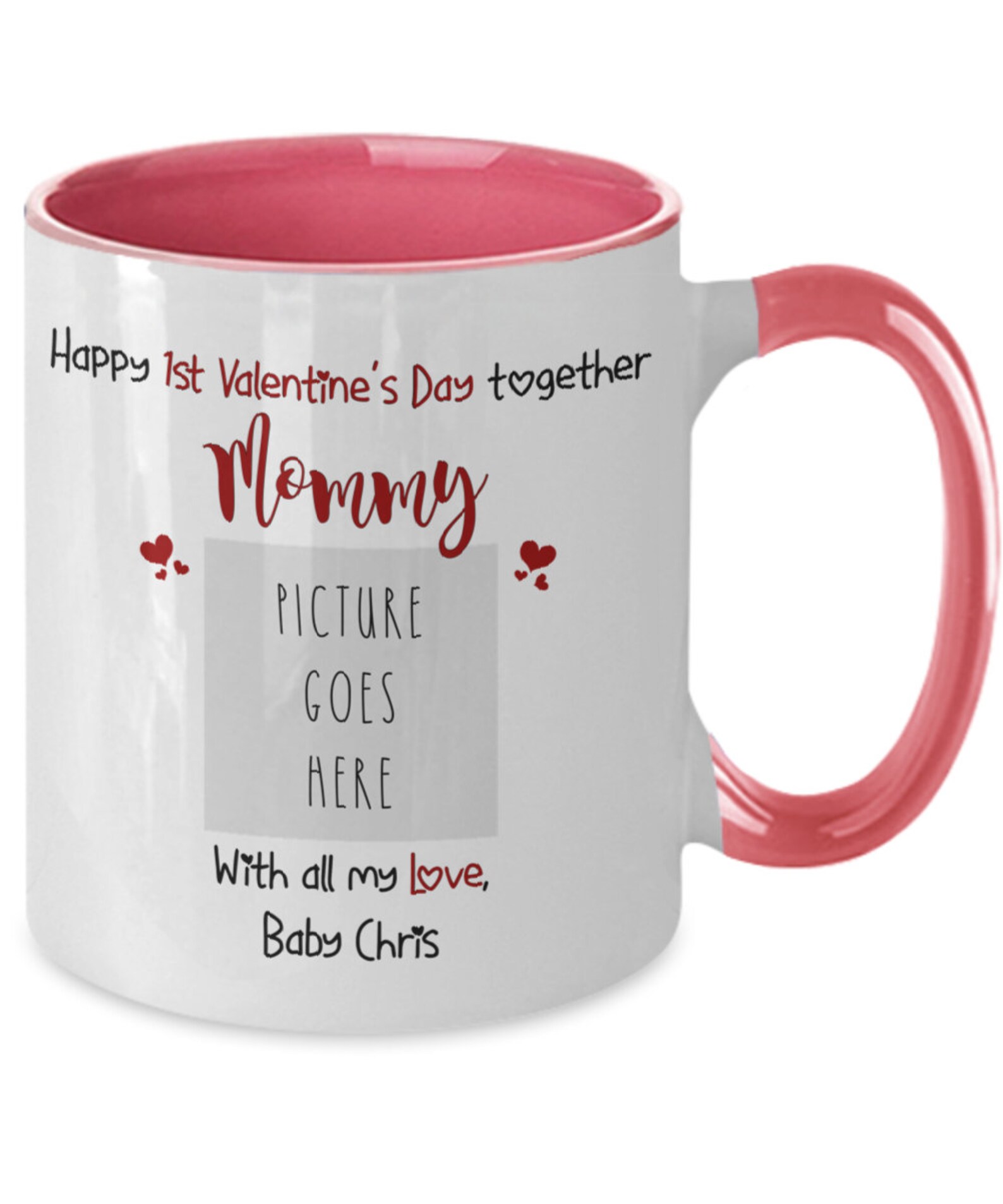 First Valentines Together Mommy Gifts for Expecting Mom Newly Etsy