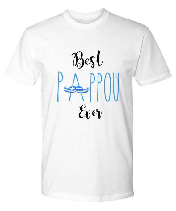 Pappou gifts Best Pappou Ever Premium shirt Fathers Day gift for Greek grandfather Greek Pride Greek themed gifts premium tee