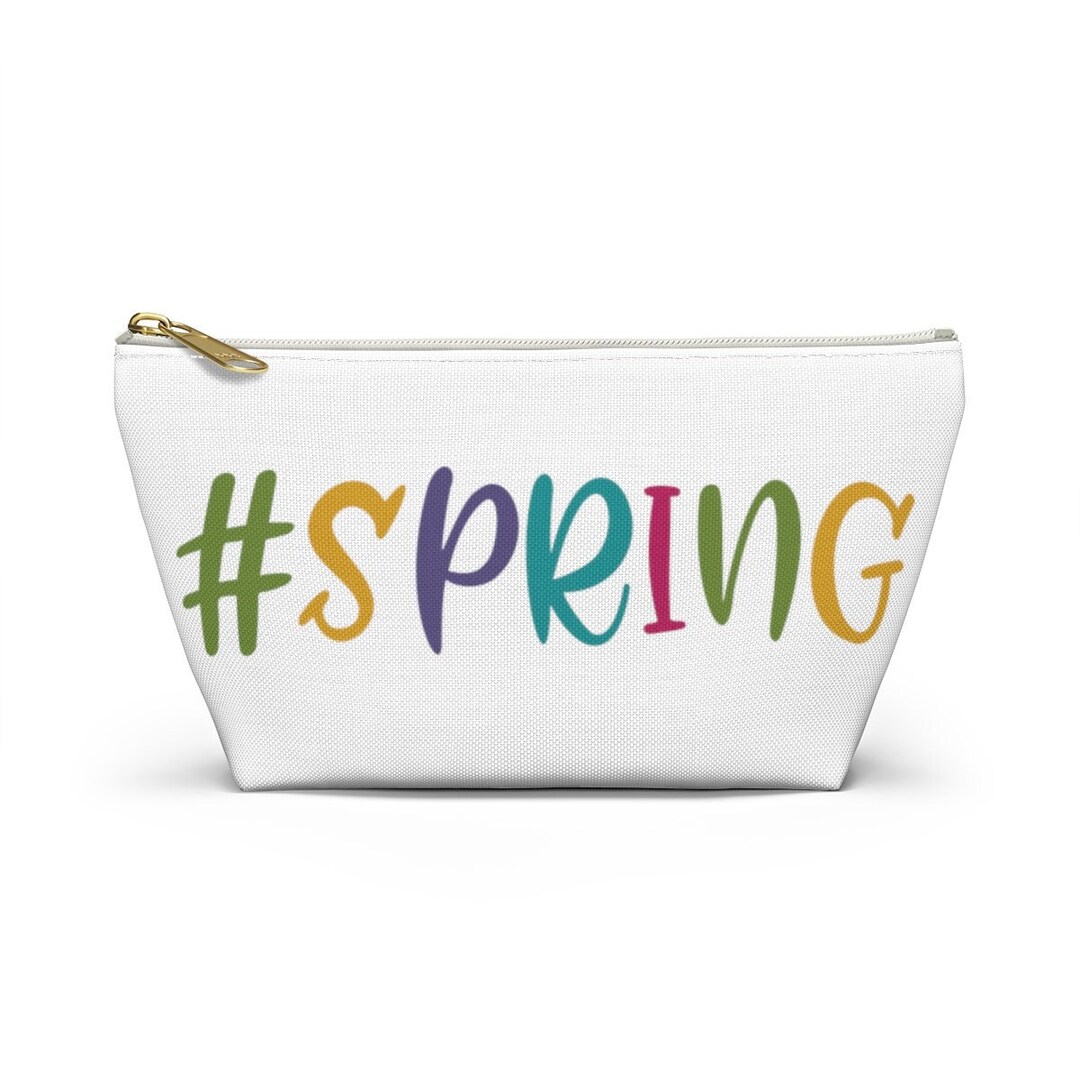 Springy Gifts Spring #spring Accessory Pouch Spring Gift Ideas Spring Decor Spring ...