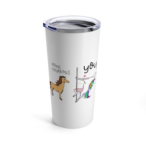 Other Neighbors You Tumbler Gift for neighbors Gift ideas for neighbors gift for neighbor gifts unicorn pole dancer Funny birthday gift